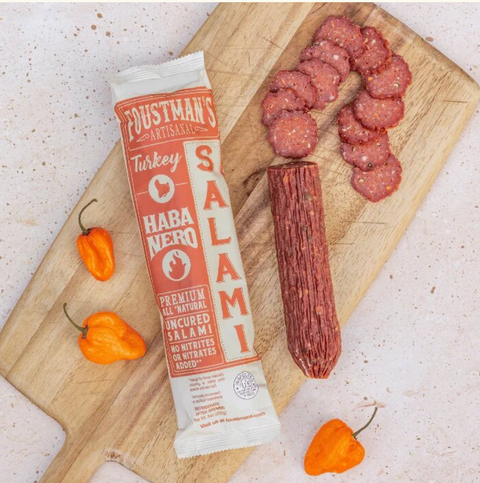 Turkey Habanero | All-Natural Uncured Salami