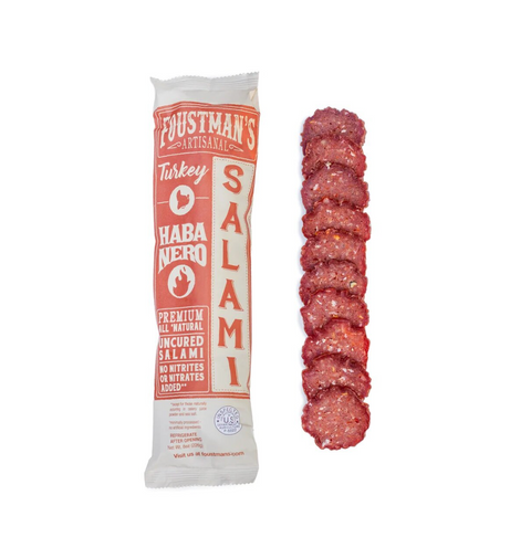 Turkey Habanero | All-Natural Uncured Salami